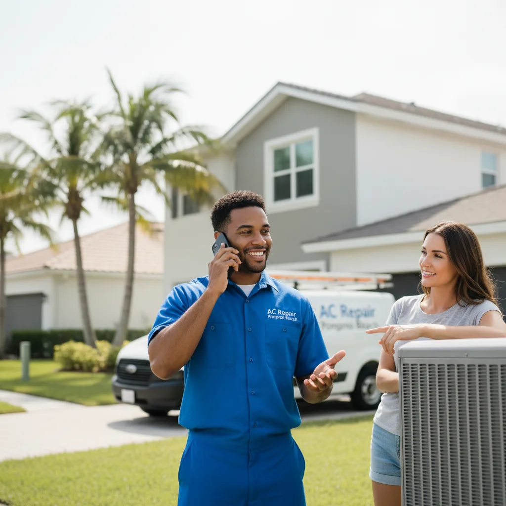 AC Repair Pompano Beach customer support in Nicktown